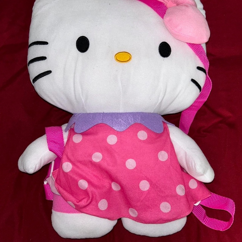 Hello kitty plush bag